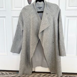 Vince Wool Sweater Coat - XS
